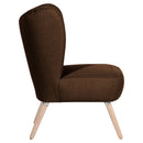 Fauteuil Max Winzer Sari chocolat