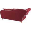 Max Winzer Recamiere mit Armteil links klappbar Selma rot