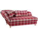 Max Winzer Récamière avec accoudoir gauche rabattable Selma rouge