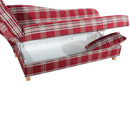 Max Winzer Récamière avec accoudoir gauche rabattable Selma rouge