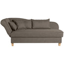 Max Winzer chaise longue with folding armrest on the left Selma sahara