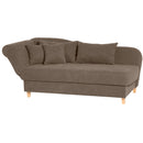 Max Winzer chaise longue with folding armrest on the left Selma sahara