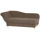 Max Winzer chaise longue with folding armrest on the left Selma sahara