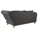 Max Winzer Recamiere mit Armteil rechts klappbar Selma anthrazit