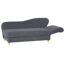 Max Winzer Récamière avec accoudoir droit rabattable Selma anthracite