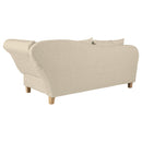 Max Winzer chaise longue with right-hand folding armrest Selma beige