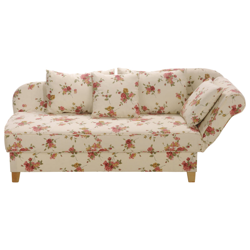 Max Winzer Recamiere mit Armteil rechts klappbar Selma beige
