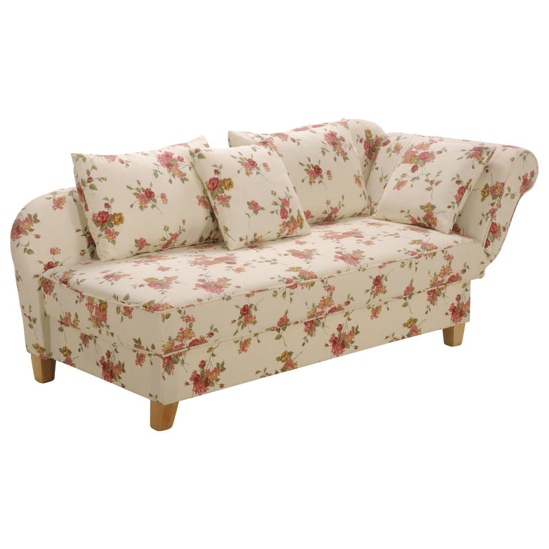 Max Winzer Recamiere mit Armteil rechts klappbar Selma beige