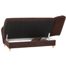 Max Winzer Recamiere mit Armteil rechts klappbar Selma braun