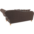 Max Winzer Recamiere mit Armteil rechts klappbar Selma braun