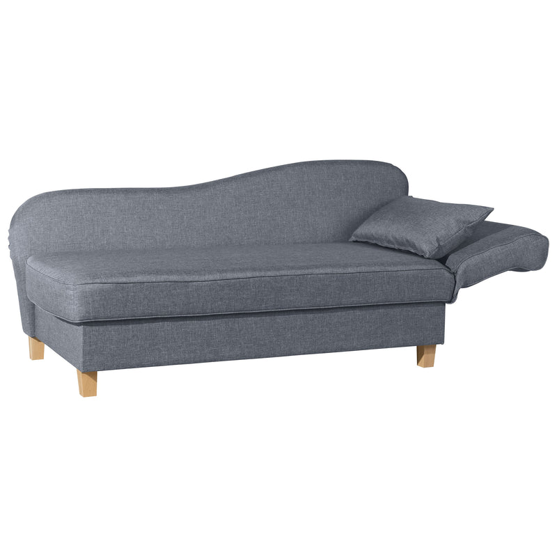 Max Winzer Recamiere mit Armteil rechts klappbar Selma denim