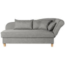 Max Winzer Récamière avec accoudoir droit rabattable Selma gris clair