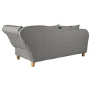 Max Winzer Récamière avec accoudoir droit rabattable Selma gris clair