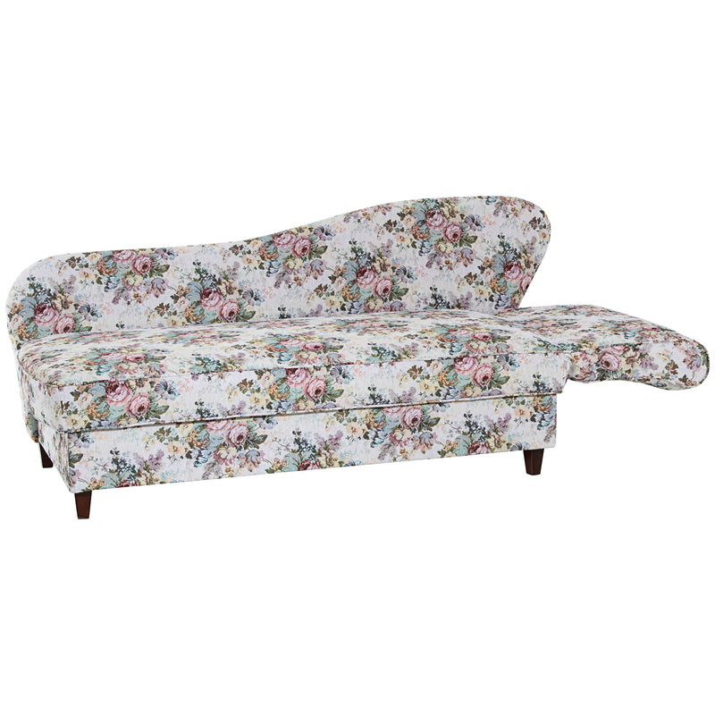 Max Winzer chaise longue with folding armrest on the right Selma rosé