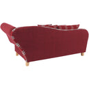 Max Winzer Récamière avec accoudoir droit rabattable Selma rouge