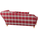 Max Winzer Recamiere mit Armteil rechts klappbar Selma rot