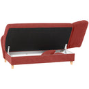 Max Winzer Récamière avec accoudoir droit rabattable Selma terre cuite