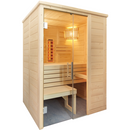 Sentiotec Harvia Alaska Mini Infra+ solid sauna: sauna-infra combination