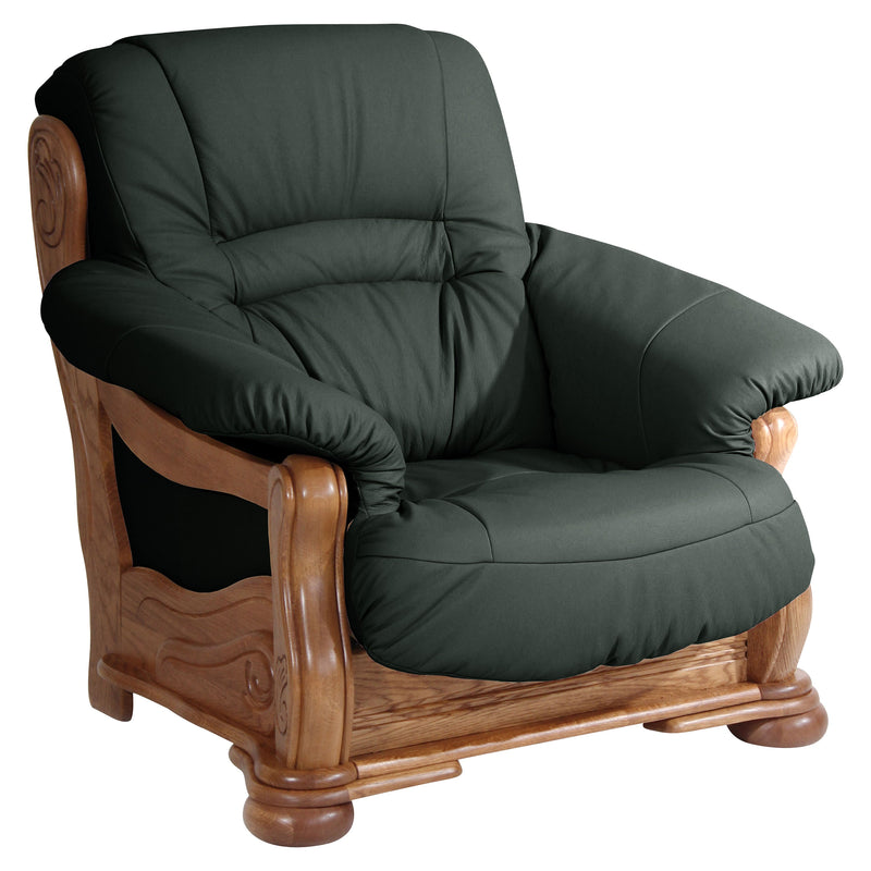 Max Winzer armchair Tennessee dark green