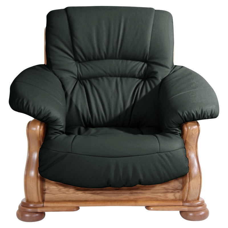 Max Winzer armchair Tennessee dark green