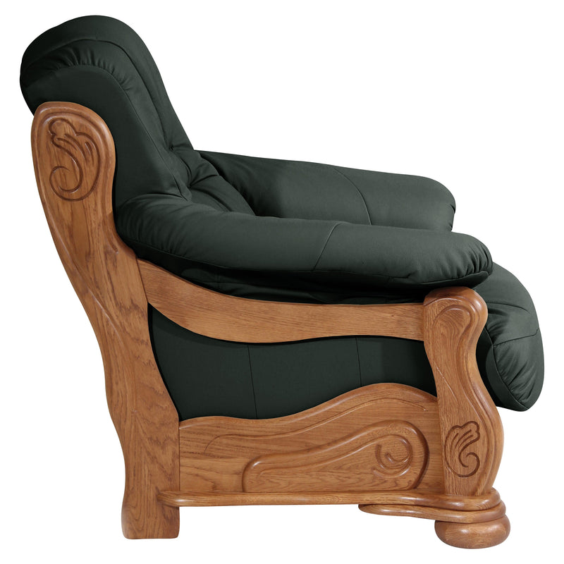 Max Winzer armchair Tennessee dark green