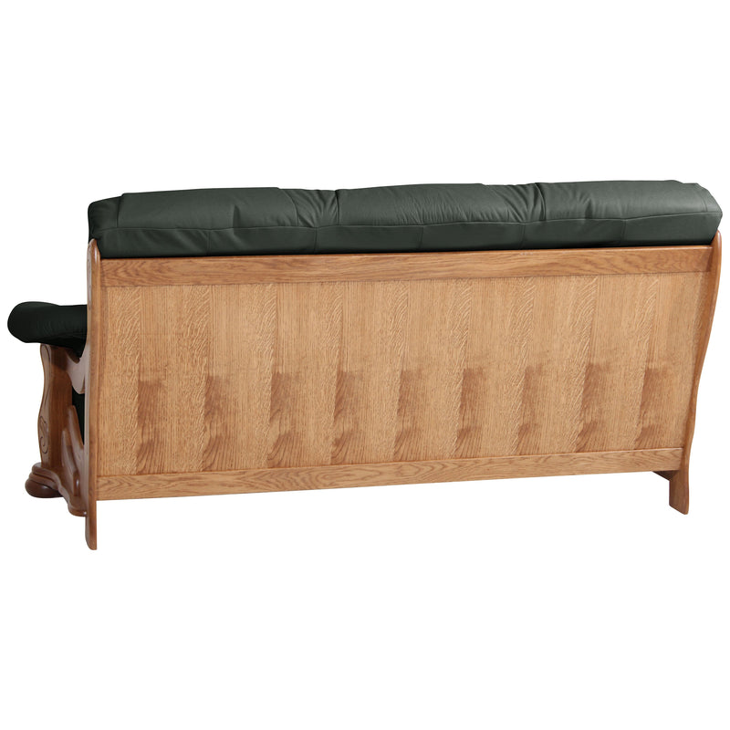 Max Winzer Sofa 3-Sitzer Tennessee dunkelgrün