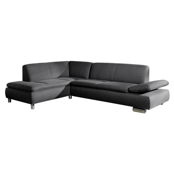 Max Winzer corner sofa left with 2.5-seater sofa right Terrence anthracite