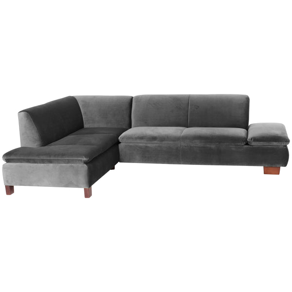 Max Winzer corner sofa left with 2.5-seater sofa right Terrence anthracite