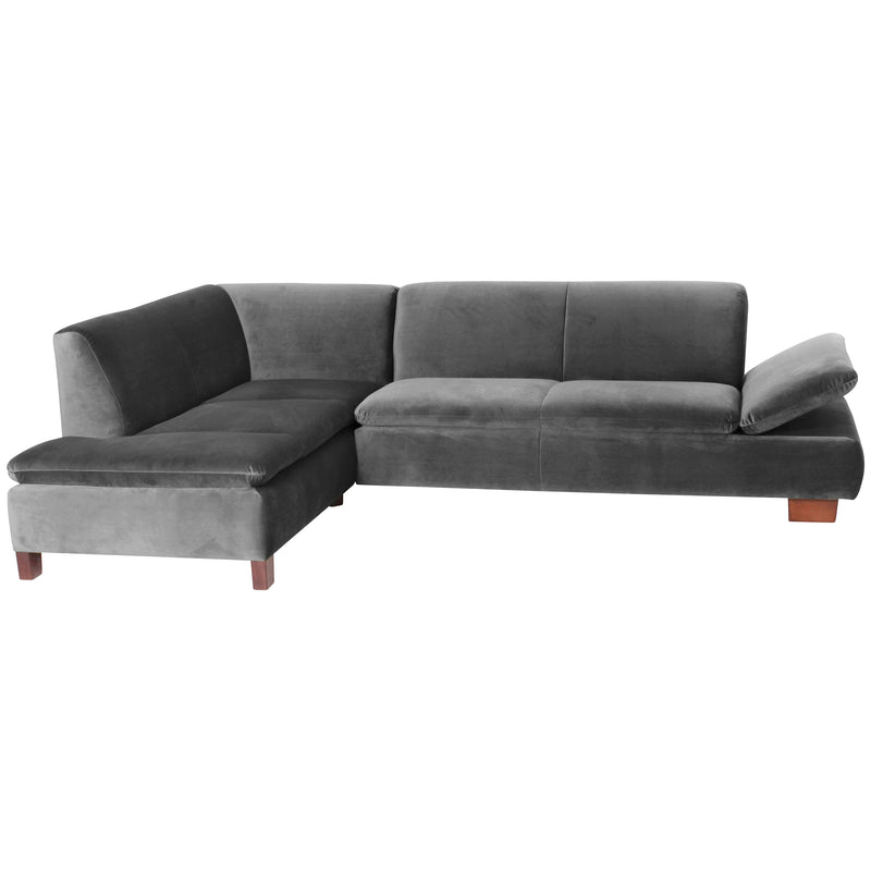 Max Winzer corner sofa left with 2.5-seater sofa right Terrence anthracite