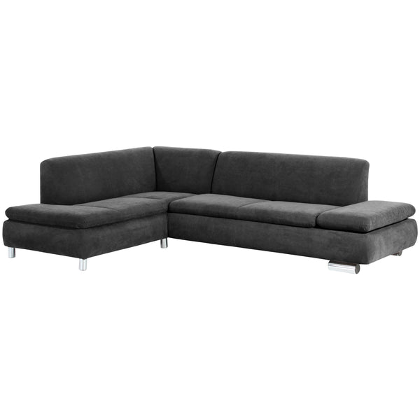 Max Winzer corner sofa left with 2.5-seater sofa right Terrence anthracite