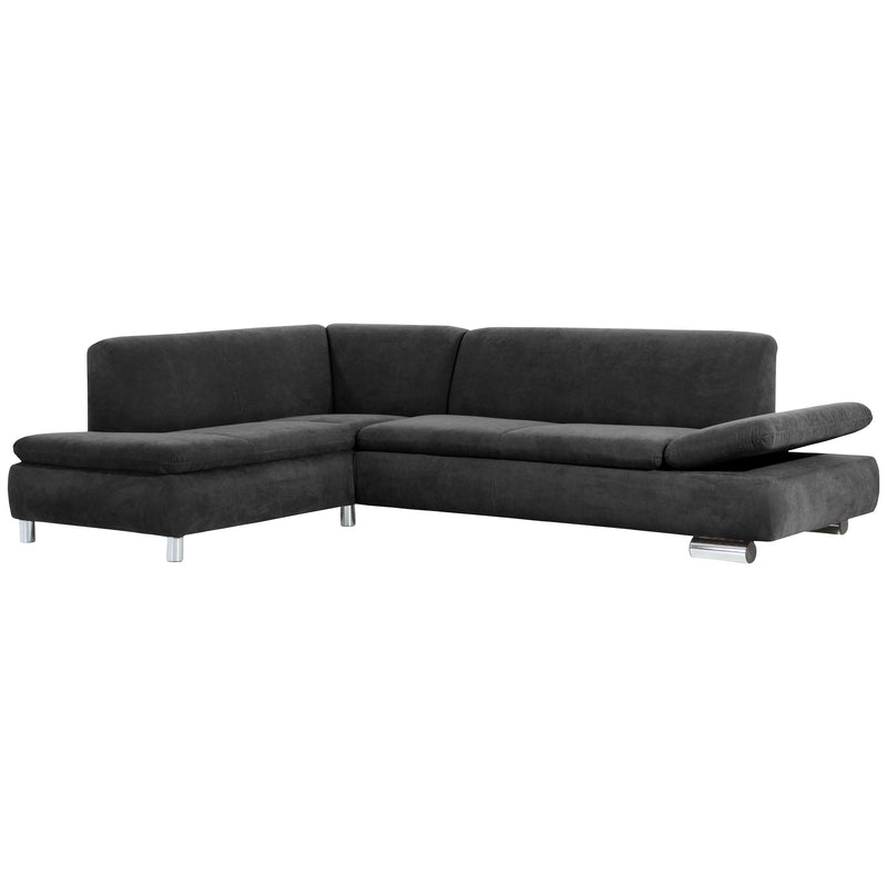 Max Winzer corner sofa left with 2.5-seater sofa right Terrence anthracite