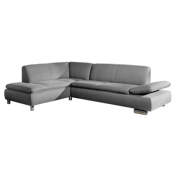 Max Winzer corner sofa left with 2.5-seater sofa right Terrence grey