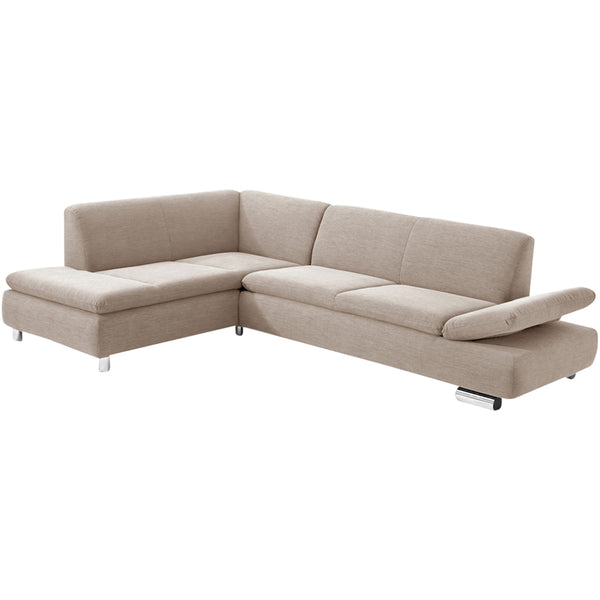Max Winzer corner sofa left with 2.5-seater sofa right Terrence sand