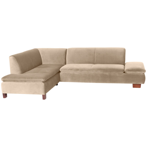 Max Winzer corner sofa left with 2.5-seater sofa right Terrence sand