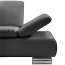 Max Winzer Ecksofa links mit Sofa 2,5-Sitzer rechts Terrence schwarz