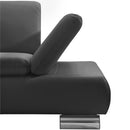 Max Winzer Ecksofa links mit Sofa 2,5-Sitzer rechts Terrence schwarz