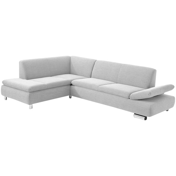 Max Winzer corner sofa left with 2.5-seater sofa right Terrence silver