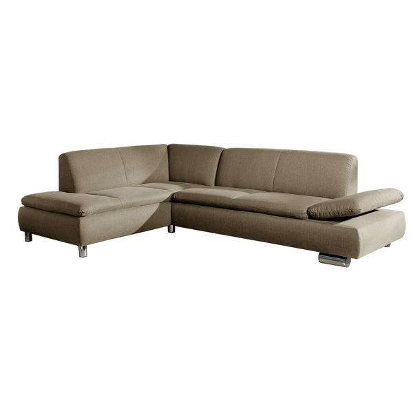 Max Winzer corner sofa left with 2.5-seater sofa right Terrence taupe