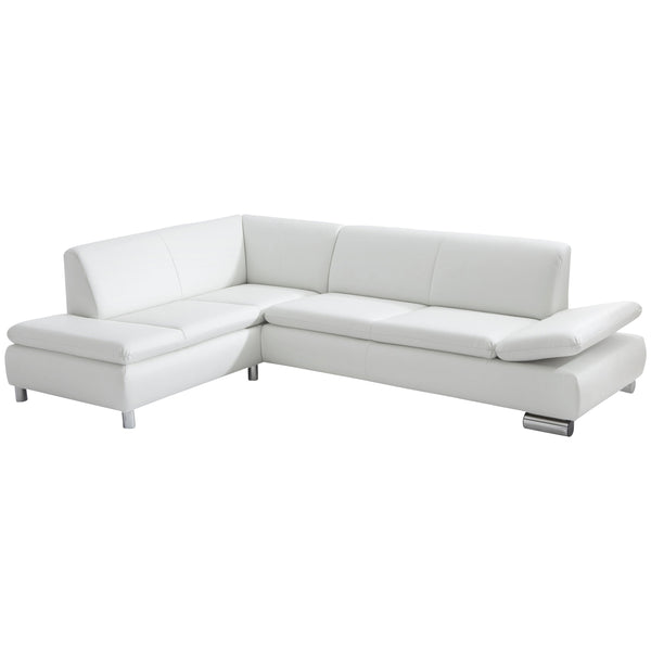Max Winzer corner sofa left with 2.5-seater sofa right Terrence white