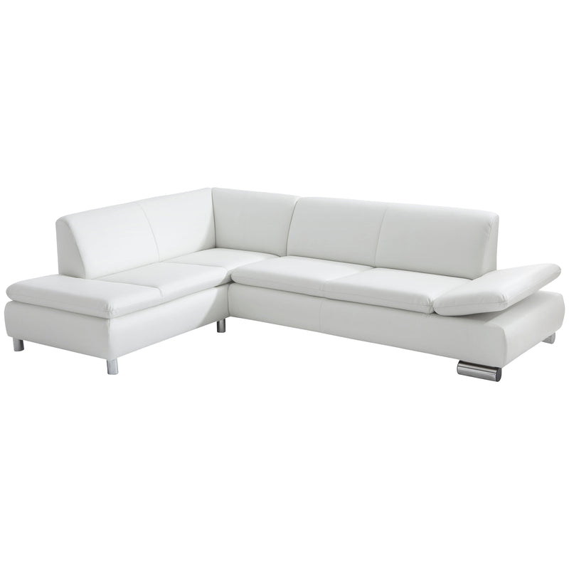 Max Winzer Ecksofa links mit Sofa 2,5-Sitzer rechts Terrence weiß