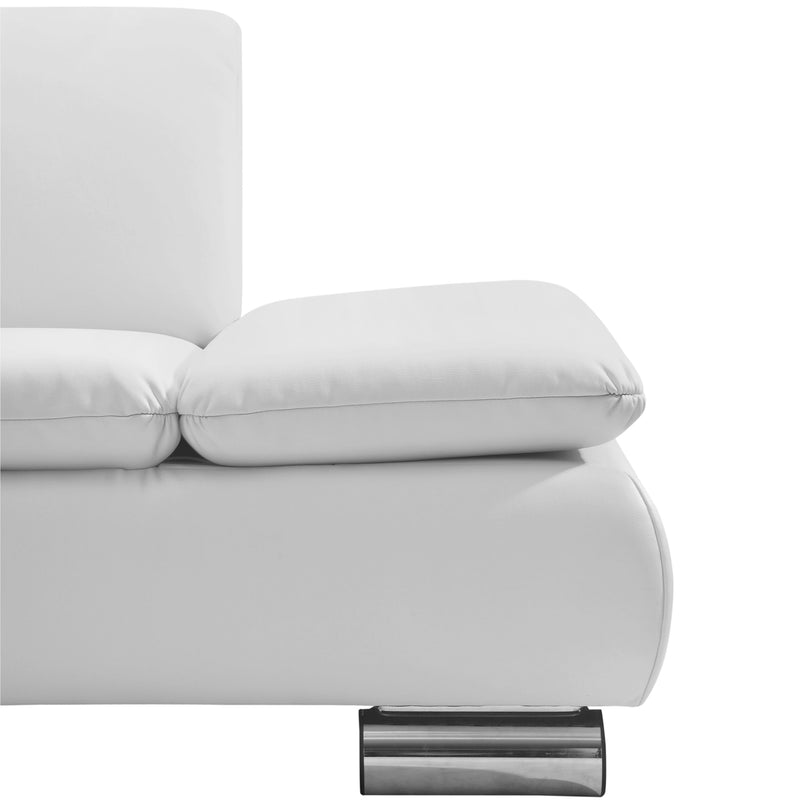 Max Winzer Ecksofa links mit Sofa 2,5-Sitzer rechts Terrence weiß