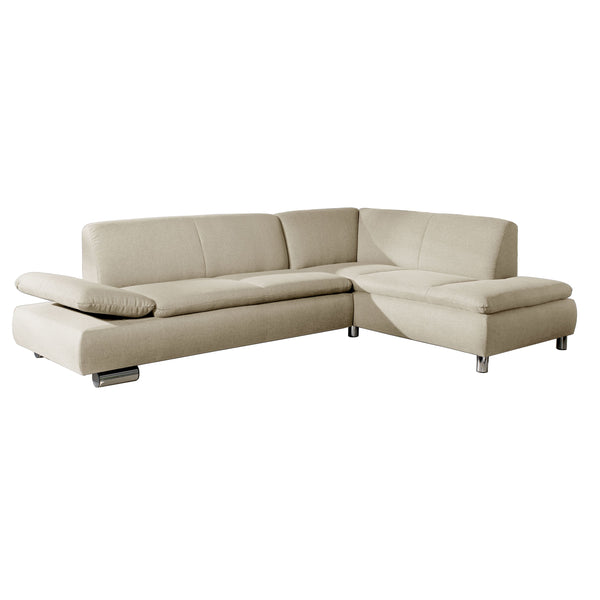 Max Winzer 2.5-seater sofa left with corner sofa right Terrence beige