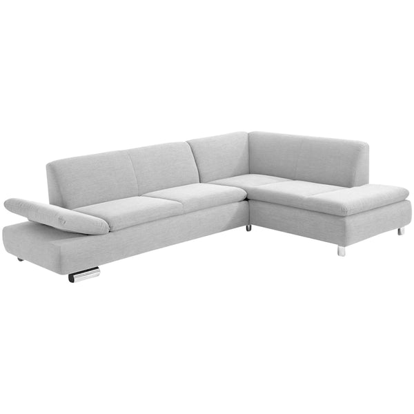 Max Winzer 2.5-seater sofa left with corner sofa right Terrence silver
