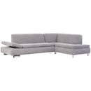 Max Winzer Sofa 2,5-Sitzer links mit Ecksofa rechts Terrence silber