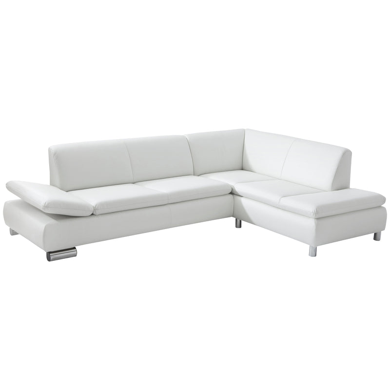 Max Winzer Sofa 2,5-Sitzer links mit Ecksofa rechts Terrence weiß