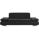 Max Winzer Sofa 2,5-Sitzer Terrence schwarz