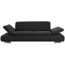 Max Winzer Sofa 2,5-Sitzer Terrence schwarz