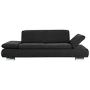 Max Winzer Sofa 2,5-Sitzer Terrence schwarz