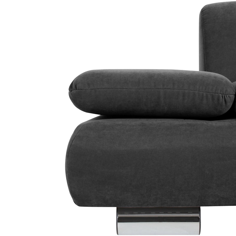 Max Winzer Sofa 2-Sitzer Terrence anthrazit