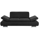 Max Winzer Sofa 2-Sitzer Terrence schwarz